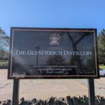 The Glenfiddich Distillery; The sign