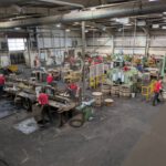 Speyside Cooperage; Busy workfloor