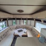 De door ons gehuurde caravan
