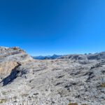 Uitzicht bovenop een Italiaanse berg