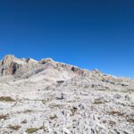 Uitzicht bovenop een Italiaanse berg