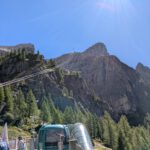 Uitzicht op een Italiaanse berg