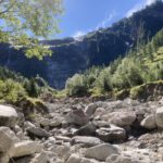 Uitzicht vanuit een heel fraai dalletje