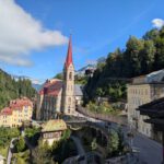 Uitzicht op een mooie kerk
