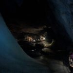 Een blik in de ijsgrot Eisriesenwelt