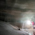 Een blik in de ijsgrot Eisriesenwelt