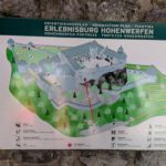 Het bord voor Hohenwerfen Fortress