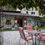 Het terras bij Burg Klammstein