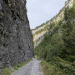 De oude weg door kloof Klammstein