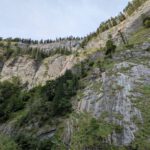 Uitzicht in kloof Klammstein