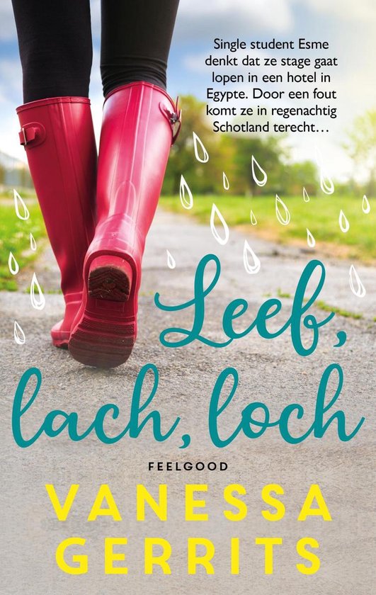 Boek : Vanessa Gerrits - Leef, lach, loch