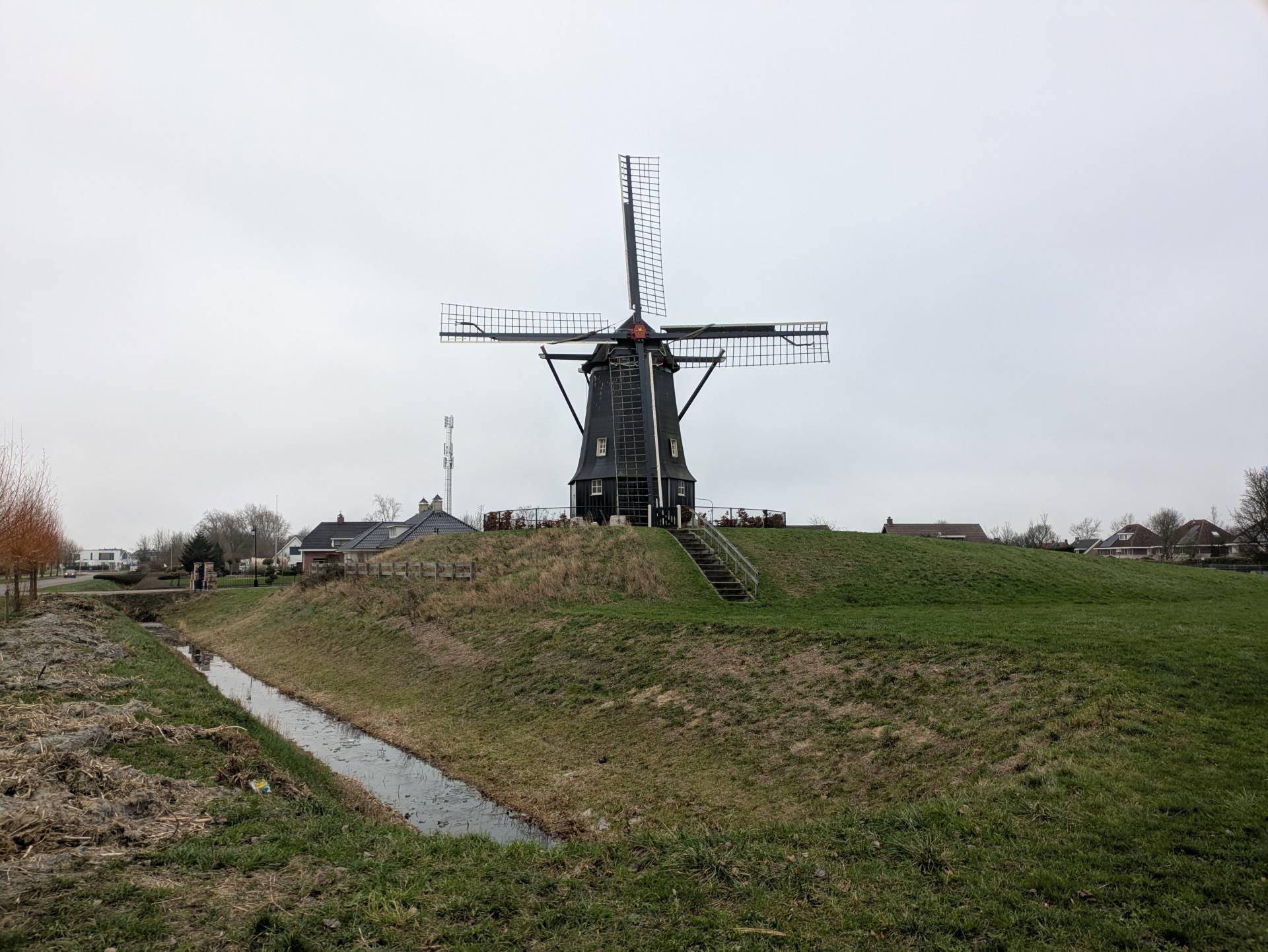 Een fraaie molen